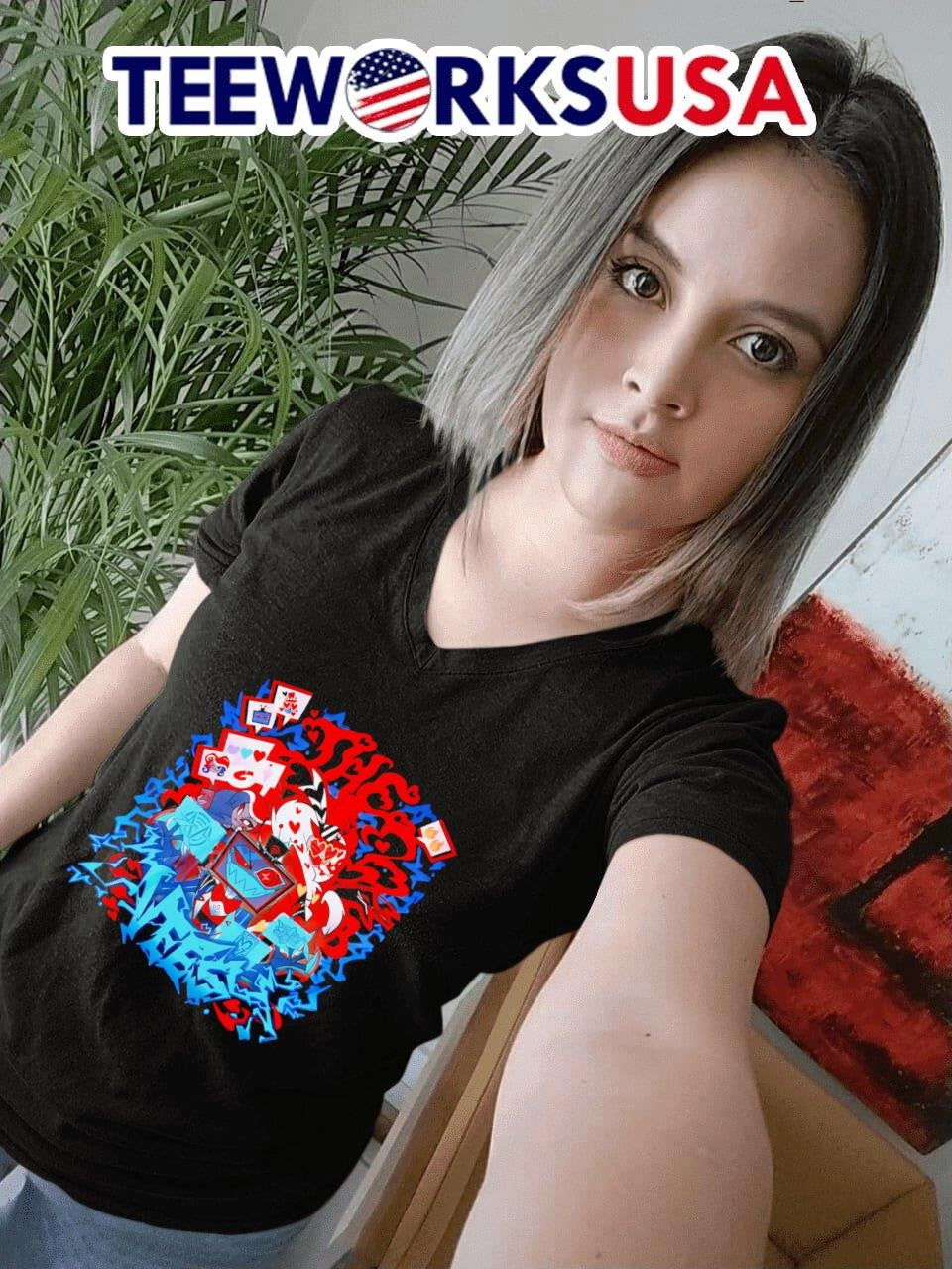 Hazbin Hotel The Vees - Adult & Kids T-Shirts, Sweatshirts & Hoodies apparel design preview 7