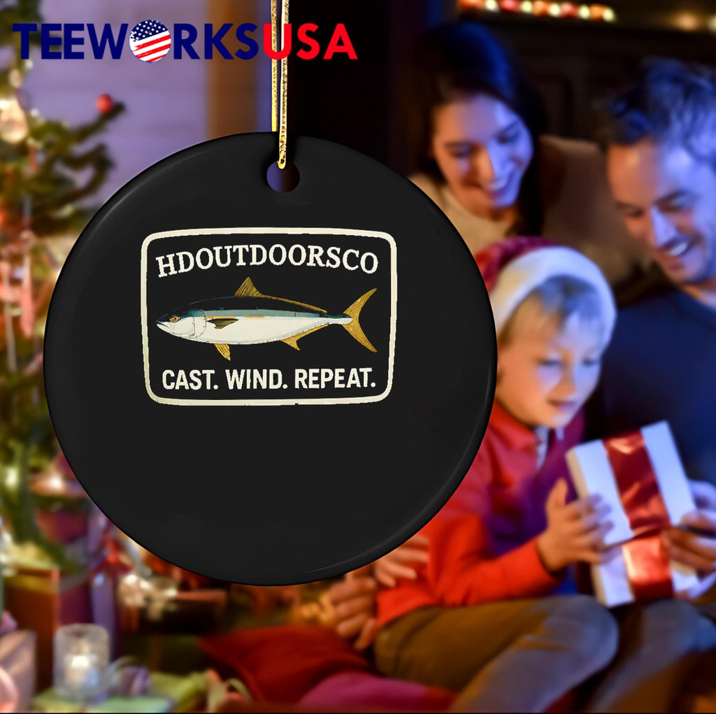 Hdoutdoorsco Cast Wind Repeat - Adult & Kids T-Shirts, Sweatshirts & Hoodies apparel design preview 4