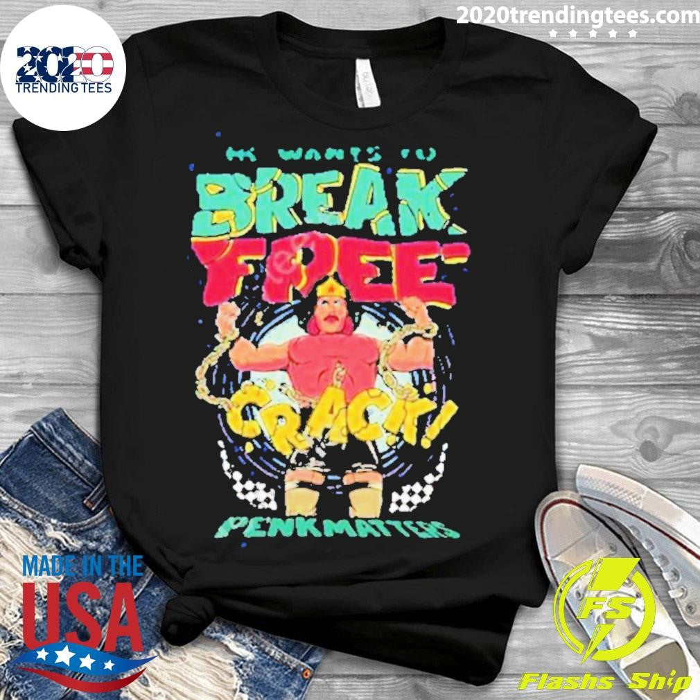 He Wants To Break Free - Adult & Kids T-Shirts, Sweatshirts & Hoodies apparel design preview 3