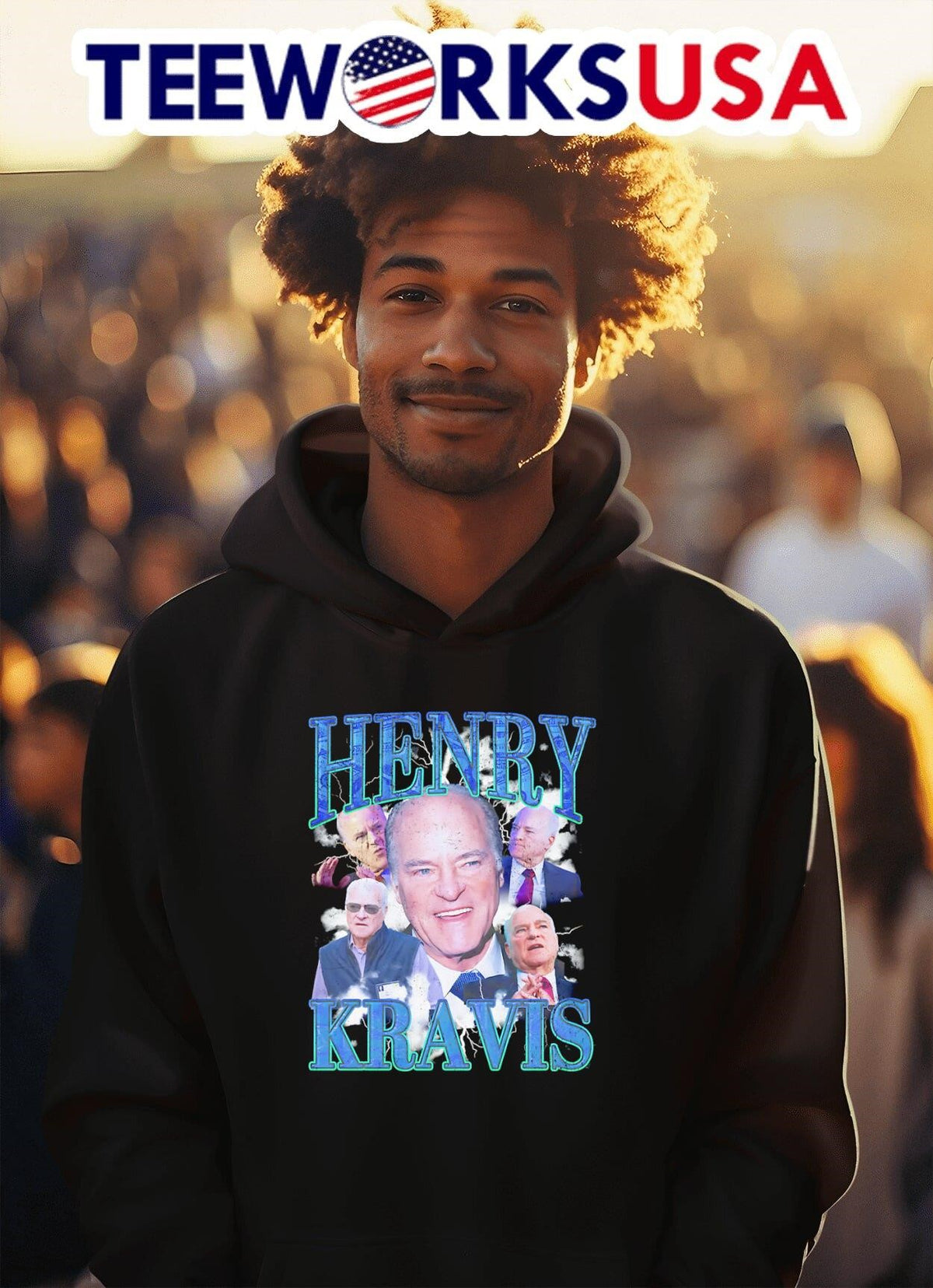 Henry Kravis vintage - Adult & Kids T-Shirts, Sweatshirts & Hoodies apparel design preview 2