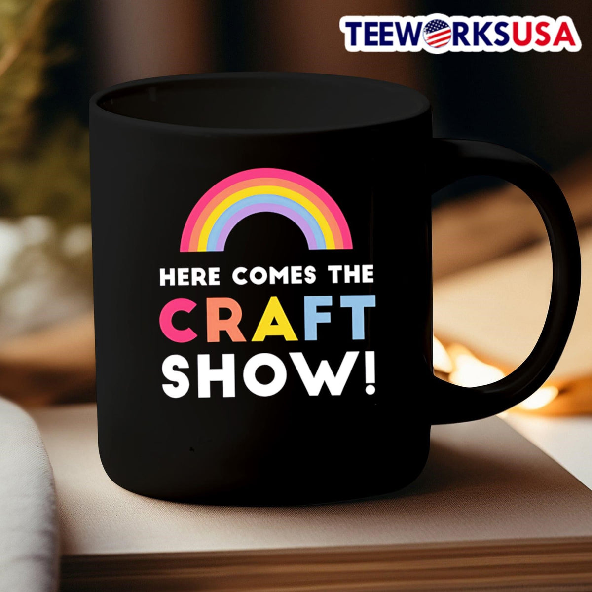 Here Comes The Craft Show - Adult & Kids T-Shirts, Sweatshirts & Hoodies apparel design preview 3