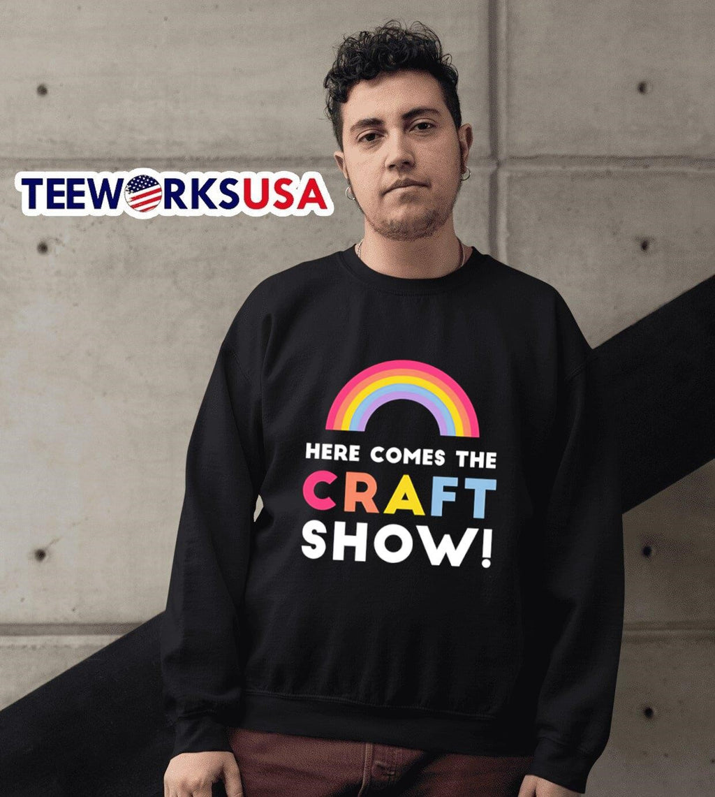 Here Comes The Craft Show - Adult & Kids T-Shirts, Sweatshirts & Hoodies apparel design preview 6