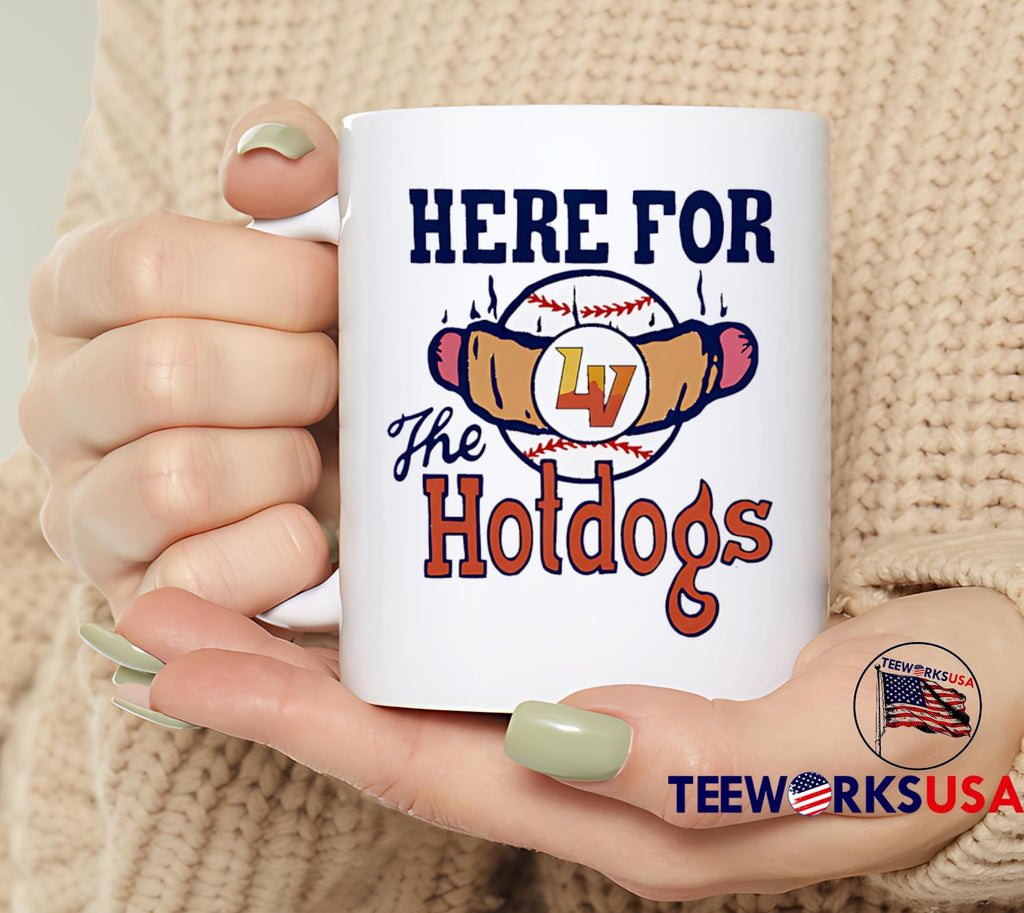 Here For The Hot Dogs - Adult & Kids T-Shirts, Sweatshirts & Hoodies apparel design preview 6