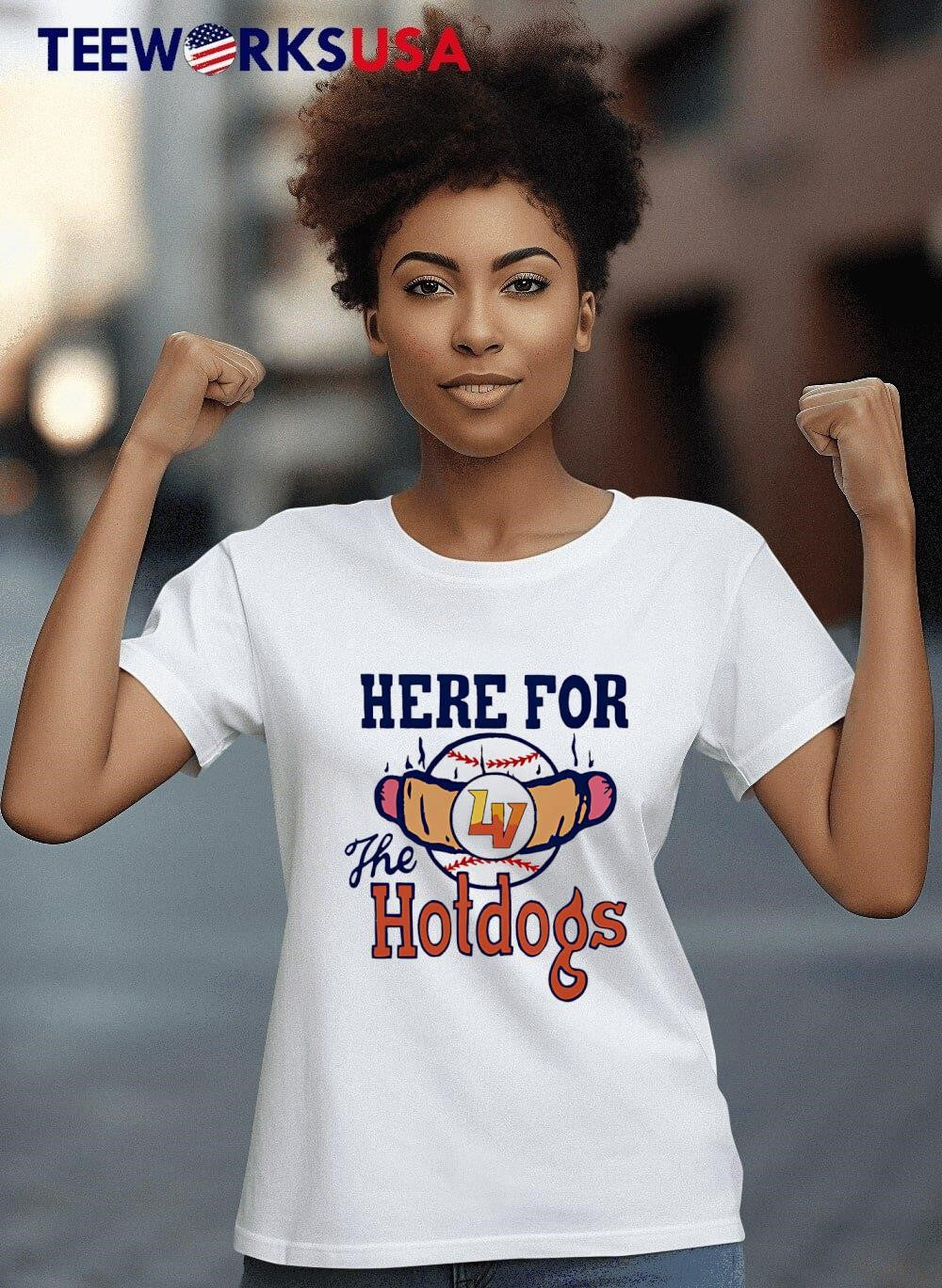 Here For The Hot Dogs - Adult & Kids T-Shirts, Sweatshirts & Hoodies apparel design preview 8