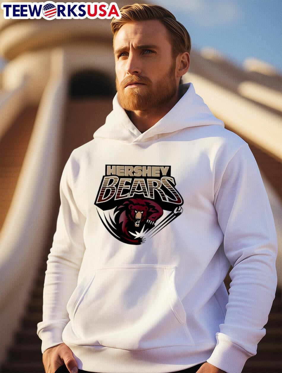 Hershey Bears Team 2025 mascot - Adult & Kids T-Shirts, Sweatshirts & Hoodies apparel design preview 2