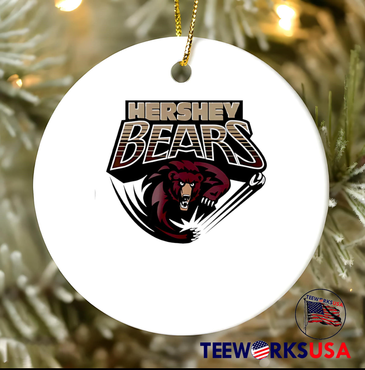 Hershey Bears Team 2025 mascot - Adult & Kids T-Shirts, Sweatshirts & Hoodies apparel design preview 3