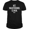 Het Wachtwoord Is Wijn - Adult & Kids T-Shirts, Sweatshirts & Hoodies apparel design preview 1