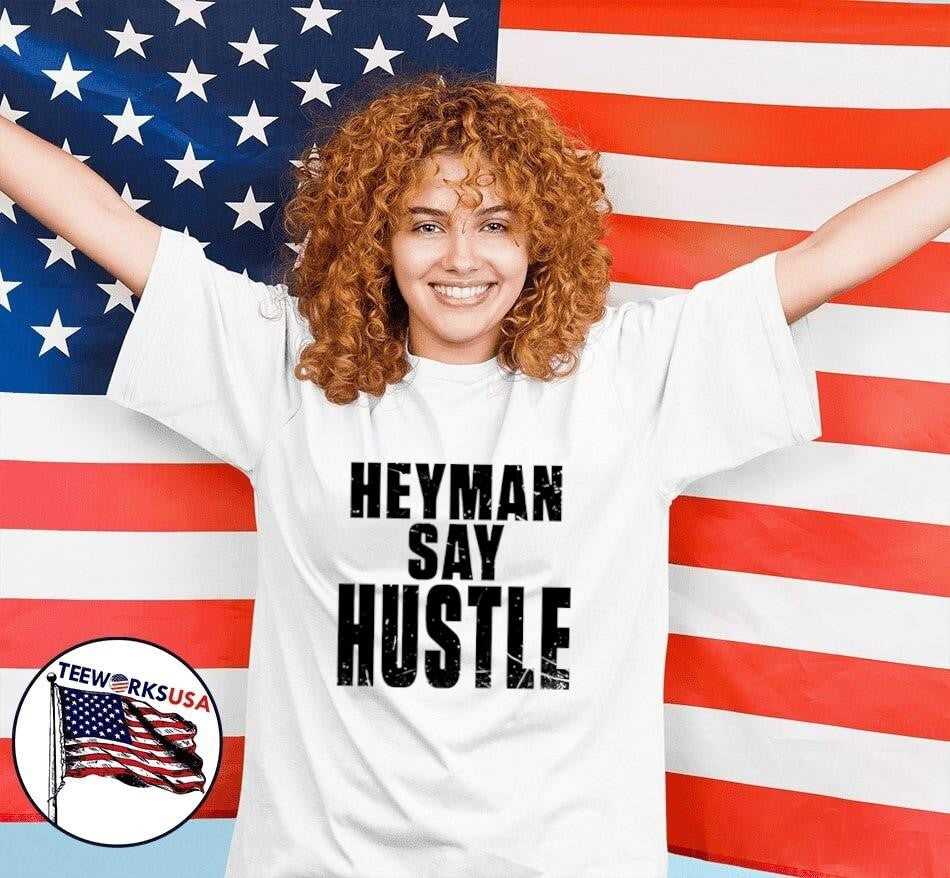 Heyman say hustle - Adult & Kids T-Shirts, Sweatshirts & Hoodies apparel design preview 4