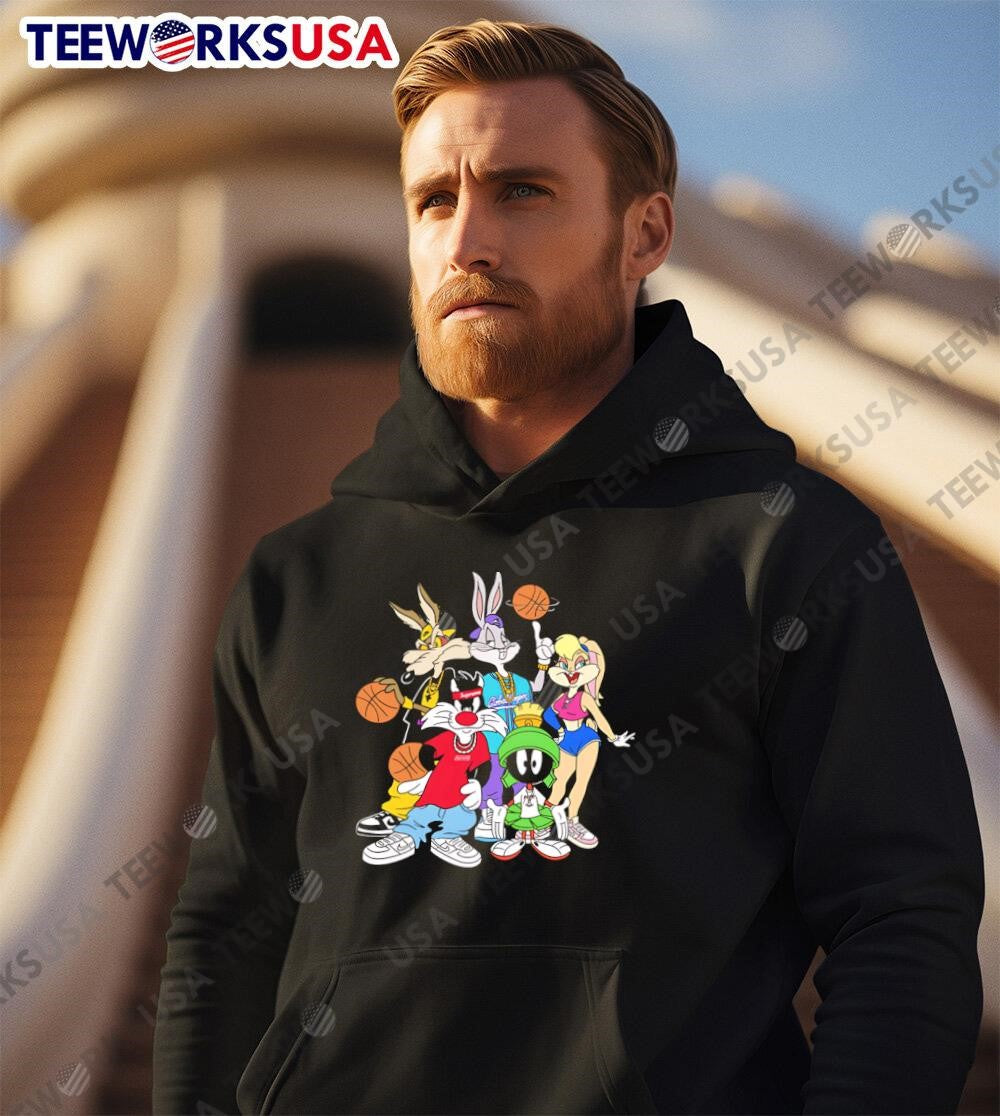 Hip Hop Looney Tunes cartoon - Adult & Kids T-Shirts, Sweatshirts & Hoodies apparel design preview 2