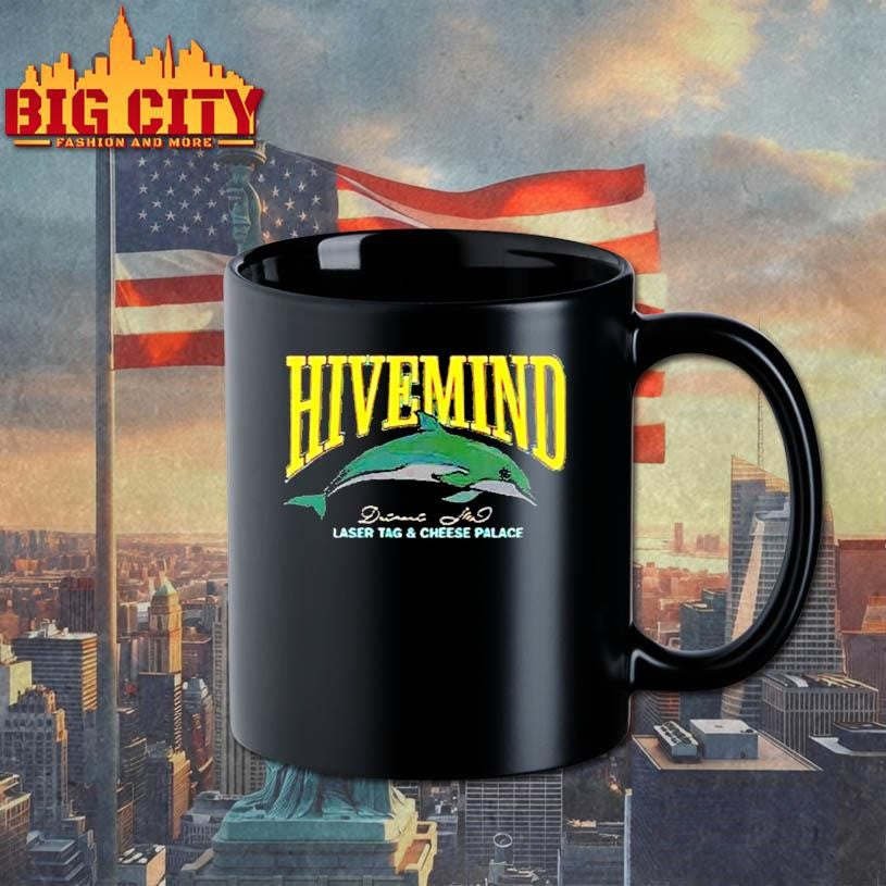 Hivemind Dolphin Graphic - Adult & Kids T-Shirts, Sweatshirts & Hoodies apparel design preview 3