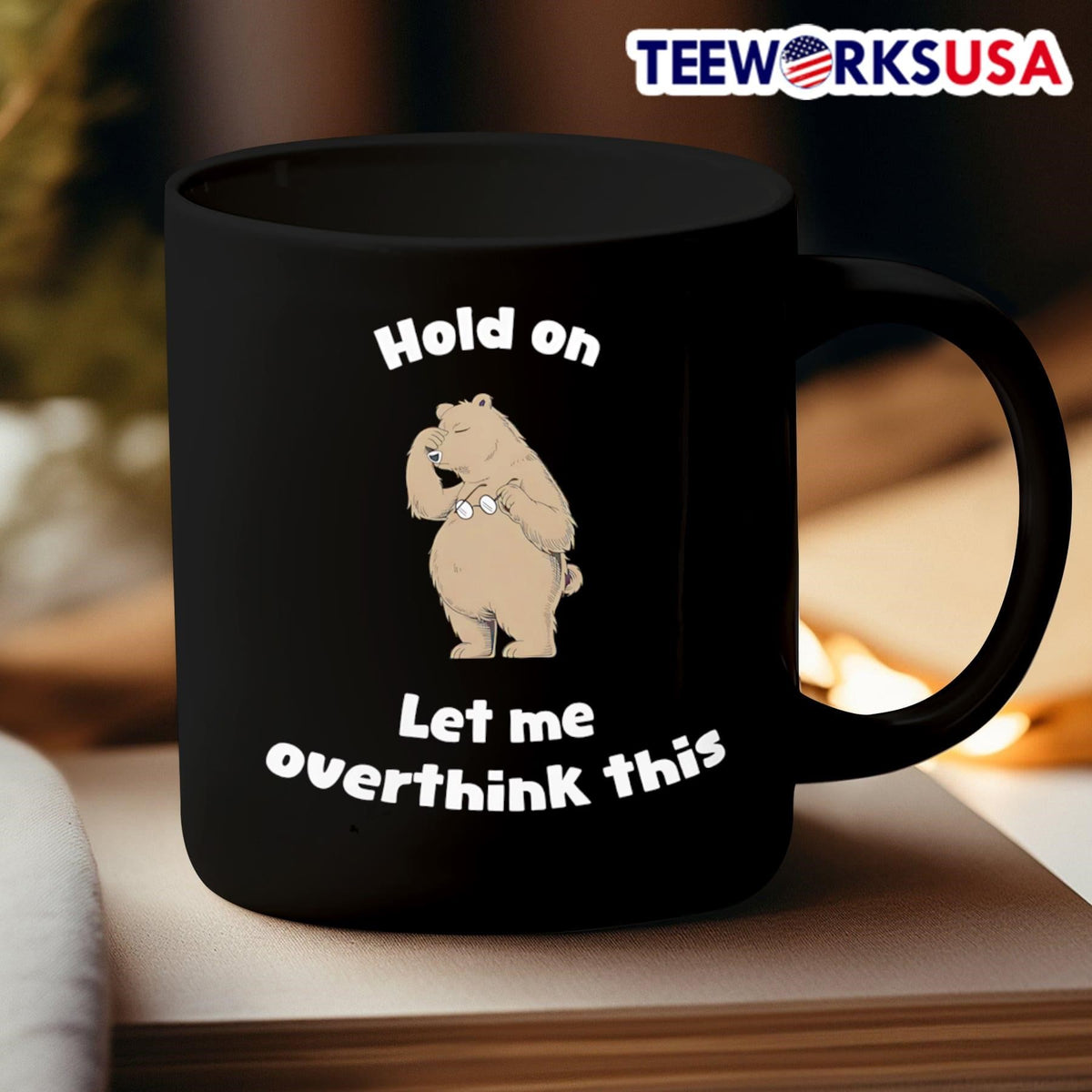 Hold on Let me Overthink this - Adult & Kids T-Shirts, Sweatshirts & Hoodies apparel design preview 3