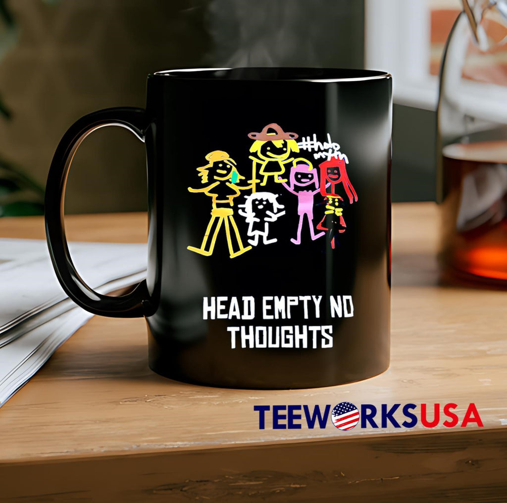 Hololive Myth Head Empty No Thoughts - Adult & Kids T-Shirts, Sweatshirts & Hoodies apparel design preview 2