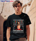Home Alone With Uncle Puff Ugly Christmas - Adult & Kids T-Shirts, Sweatshirts & Hoodies apparel design preview 1