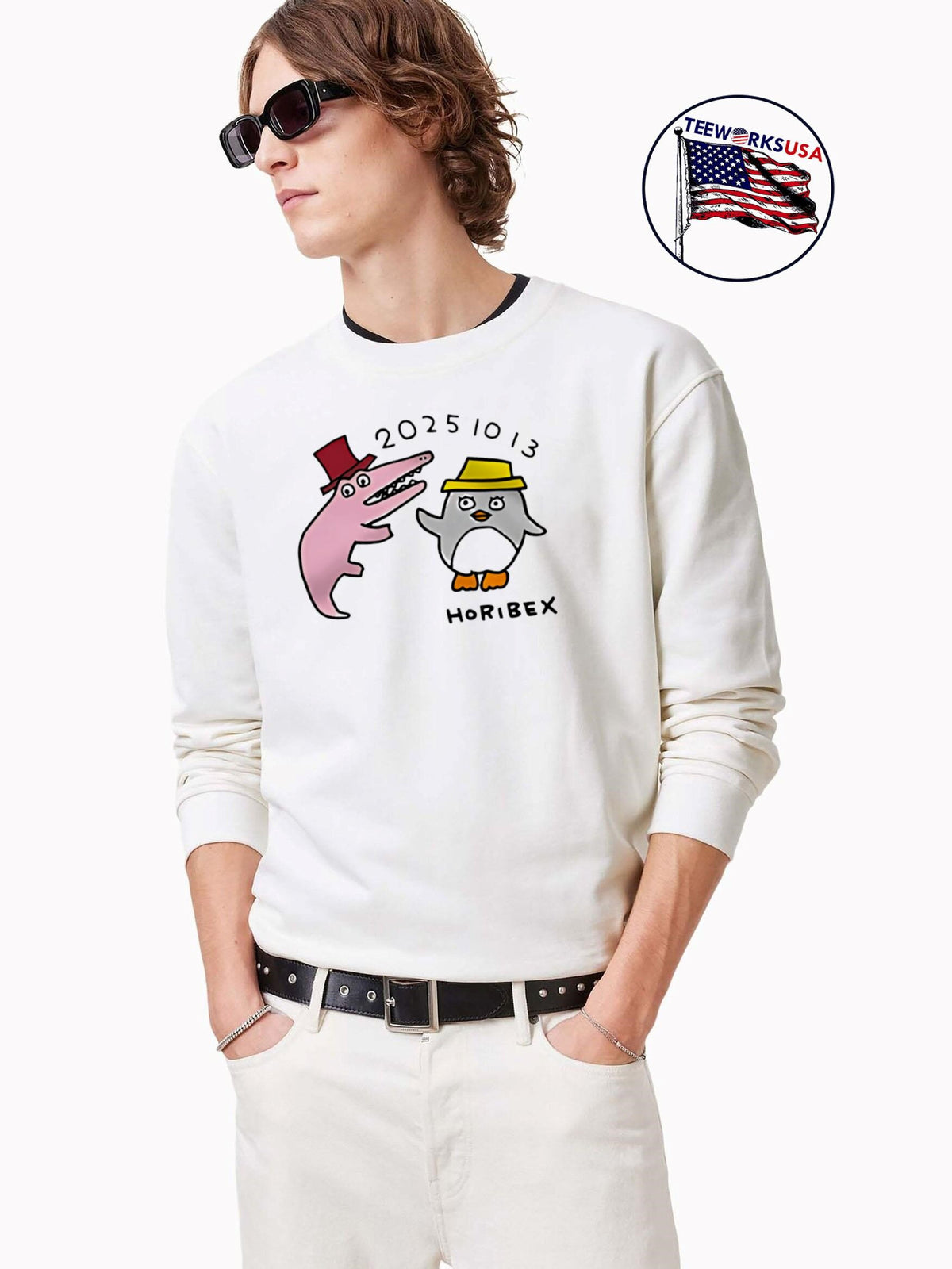 Horibex 2025 1013 cartoon - Adult & Kids T-Shirts, Sweatshirts & Hoodies apparel design preview 3