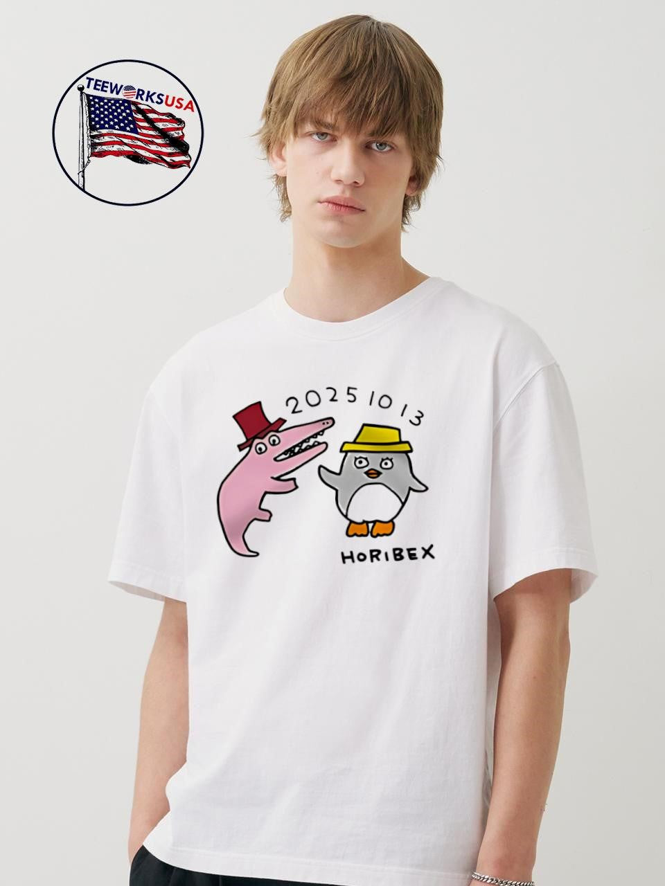 Horibex 2025 1013 cartoon - Adult & Kids T-Shirts, Sweatshirts & Hoodies apparel design preview 1