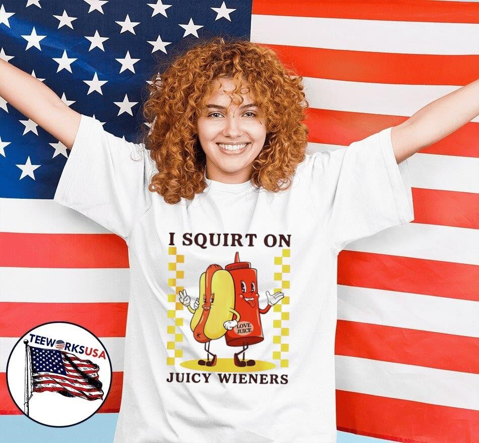 Hotdog I squirt on juicy wieners - Adult & Kids T-Shirts, Sweatshirts & Hoodies apparel design preview 7