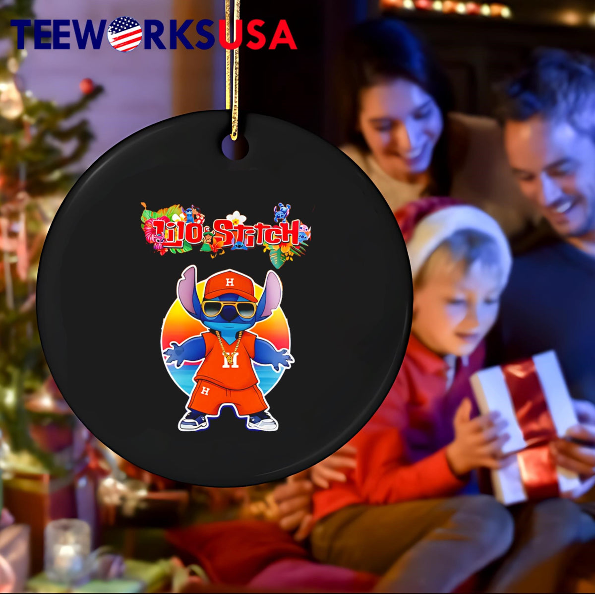 Houston Astros x Lilo and Stitch Baseball - Adult & Kids T-Shirts, Sweatshirts & Hoodies apparel design preview 4