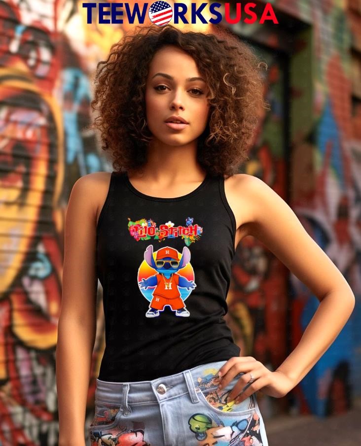 Houston Astros x Lilo and Stitch Baseball - Adult & Kids T-Shirts, Sweatshirts & Hoodies apparel design preview 7