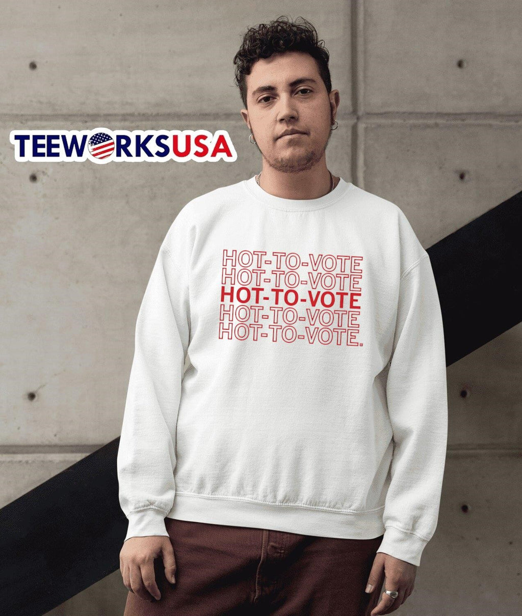 How To Vote Repeating repeat - Adult & Kids T-Shirts, Sweatshirts & Hoodies apparel design preview 3