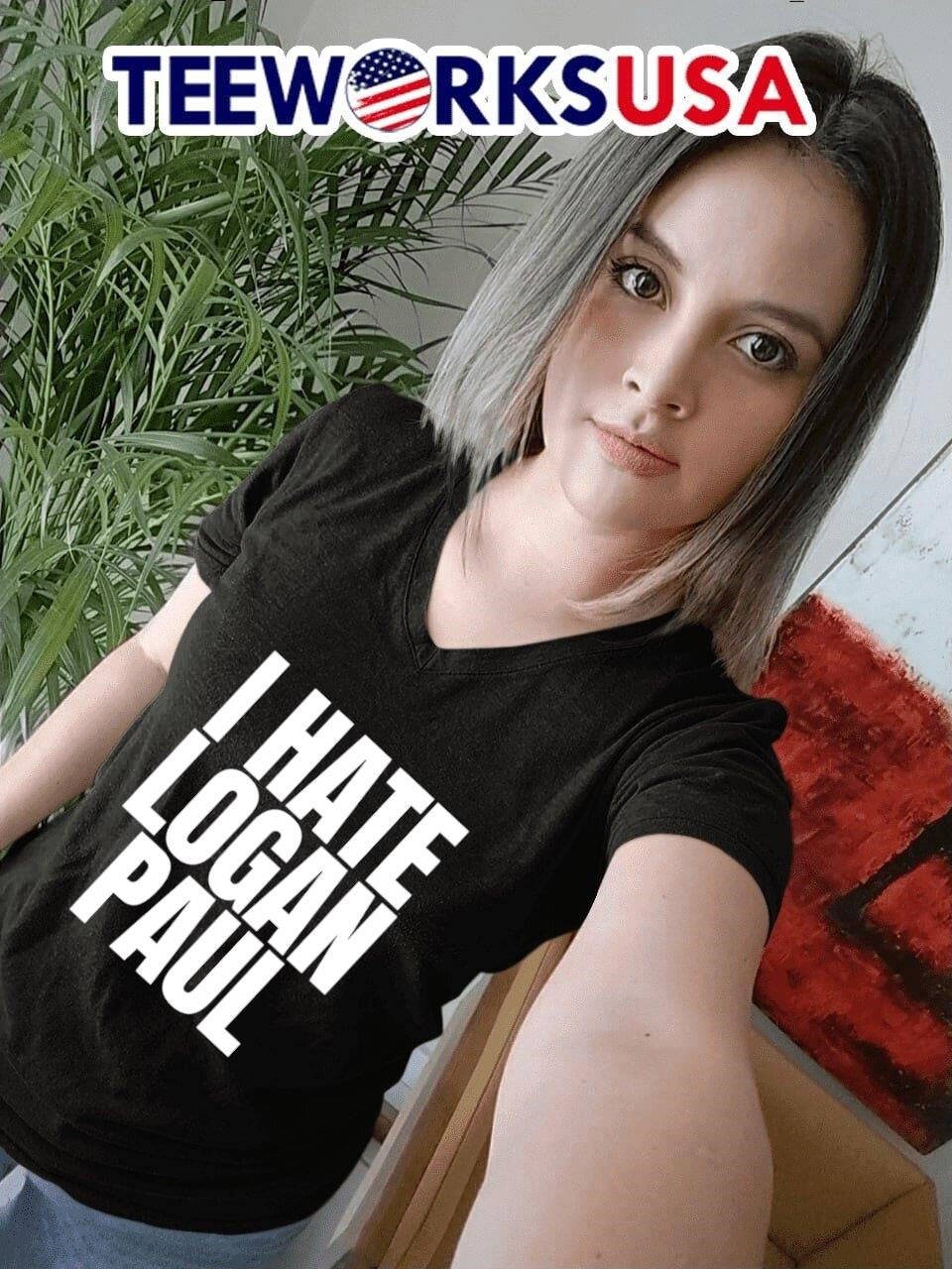 I Hate Logan Paul - Adult & Kids T-Shirts, Sweatshirts & Hoodies apparel design preview 7