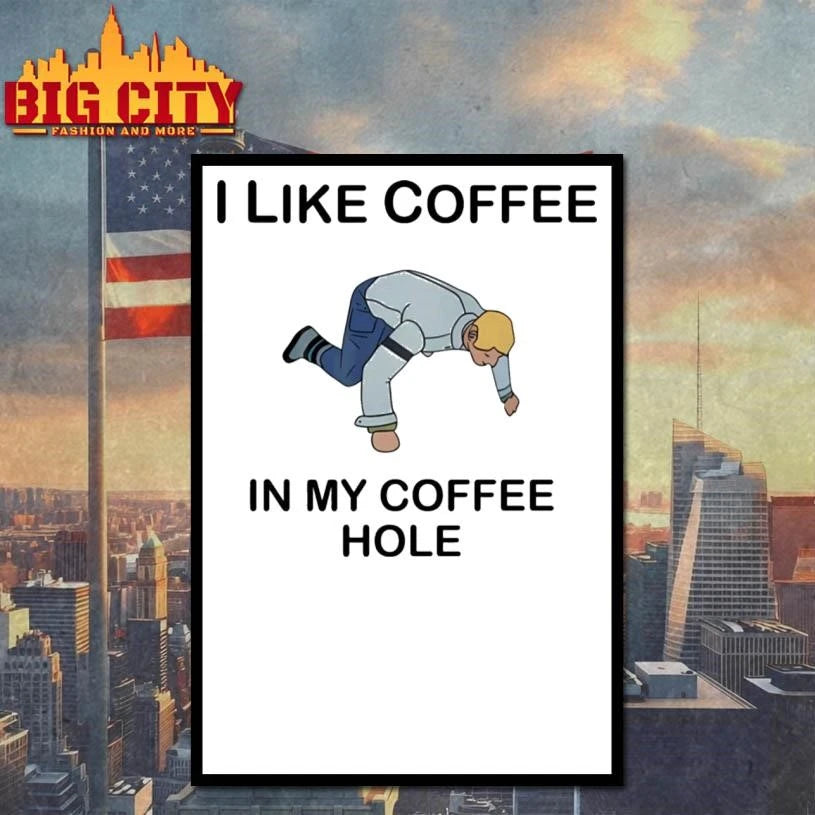 I Like Coffee In My Hole Funny - Adult & Kids T-Shirts, Sweatshirts & Hoodies apparel design preview 4