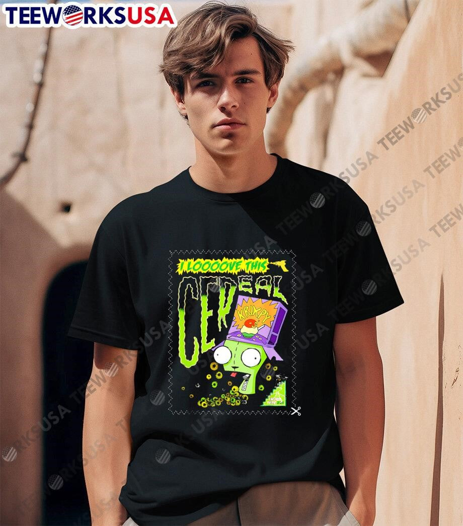 I Loooove This Cereal Krixpy - Adult & Kids T-Shirts, Sweatshirts & Hoodies apparel design preview 1