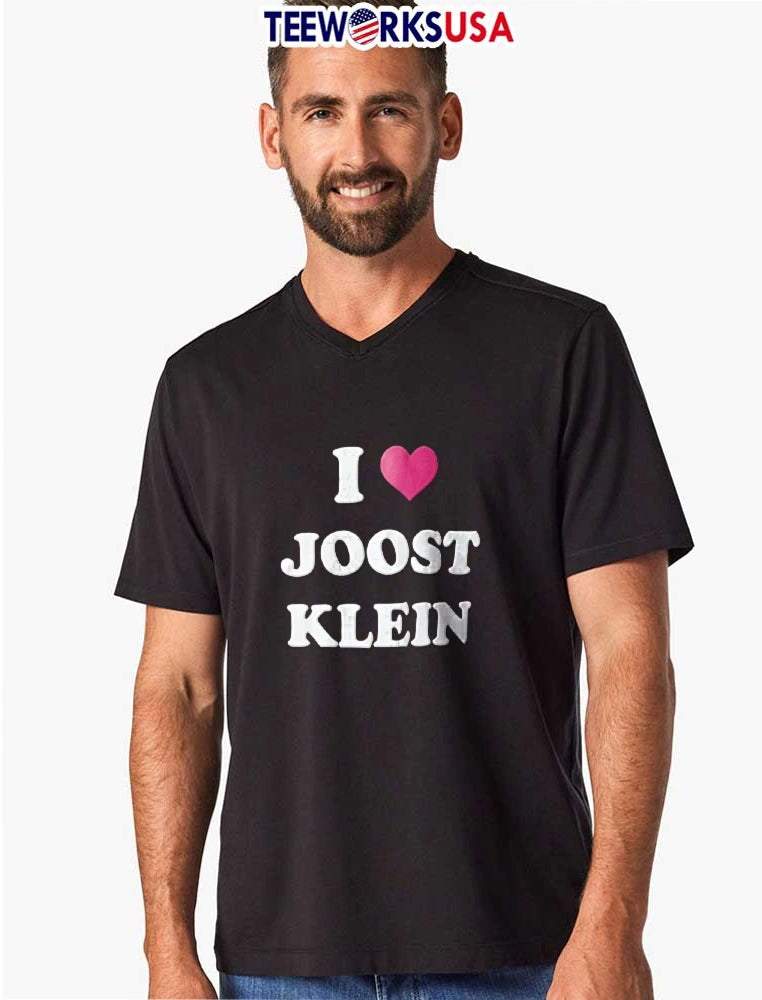 I Love Joost Klein Pink Heart Symbol White Bold - Adult & Kids T-Shirts, Sweatshirts & Hoodies apparel design preview 8