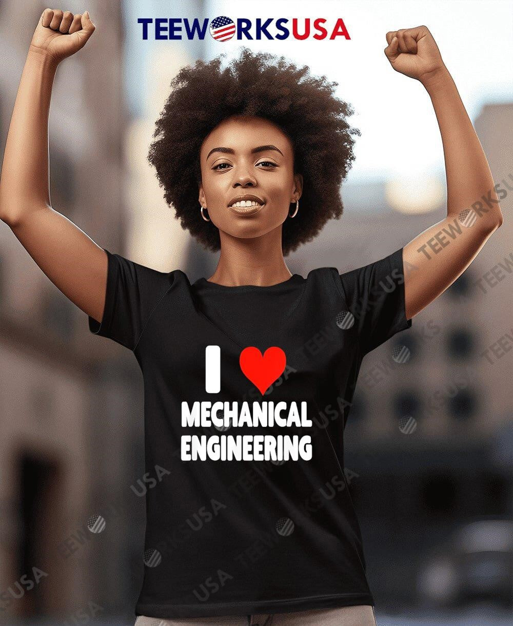I Love Mechanical Engineering - Adult & Kids T-Shirts, Sweatshirts & Hoodies apparel design preview 7