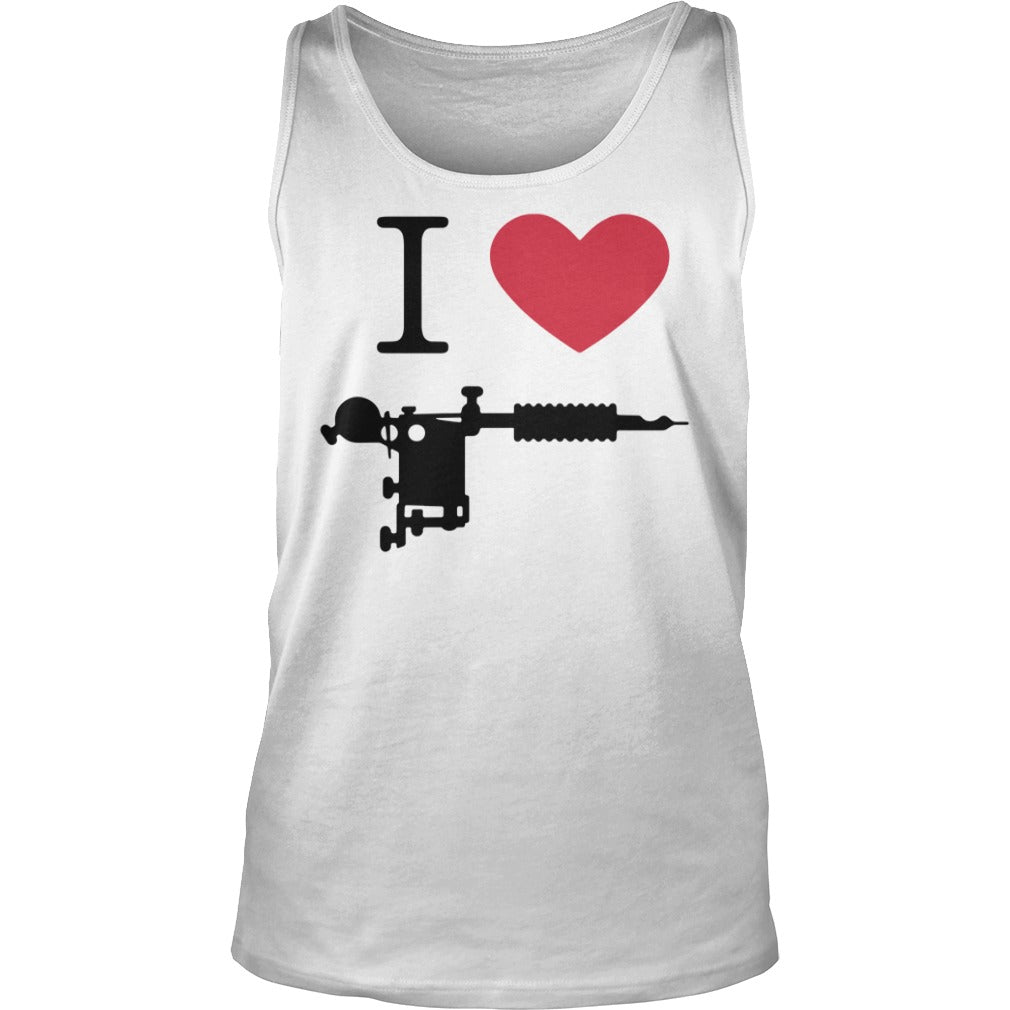I Love Tattoos - Adult & Kids T-Shirts, Sweatshirts & Hoodies apparel design preview 3