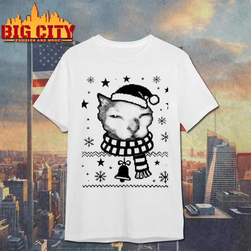 I Need Ibuprofen Funny Cat Christmas Ugly - Adult & Kids T-Shirts, Sweatshirts & Hoodies apparel design preview 1