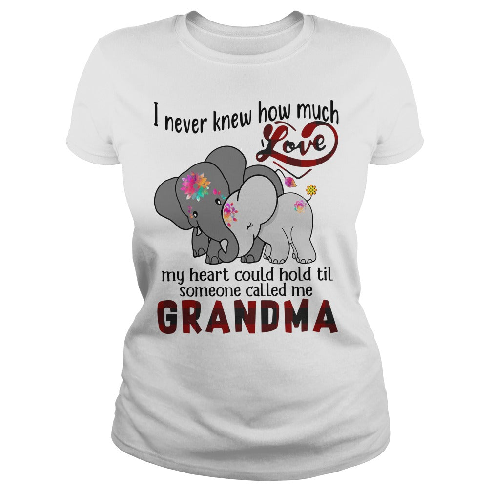 I Never Knew How Much Love Some Called Me Grandma - Adult & Kids T-Shirts, Sweatshirts & Hoodies apparel design preview 2