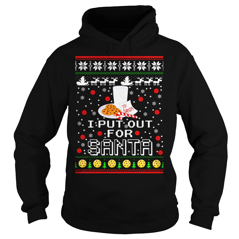 I Put Out For Santa Christmas - Adult & Kids T-Shirts, Sweatshirts & Hoodies apparel design preview 4
