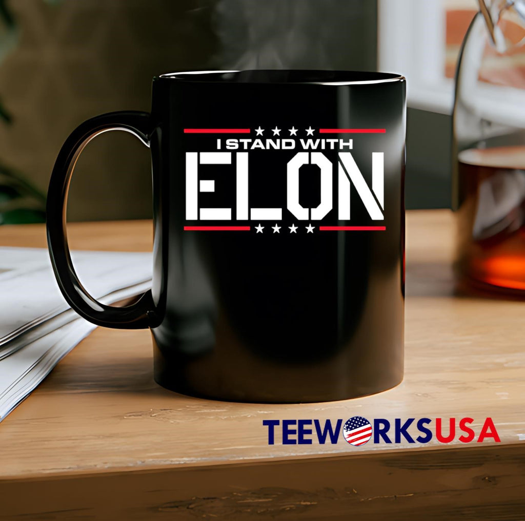 I Stand With Elon - Adult & Kids T-Shirts, Sweatshirts & Hoodies apparel design preview 2