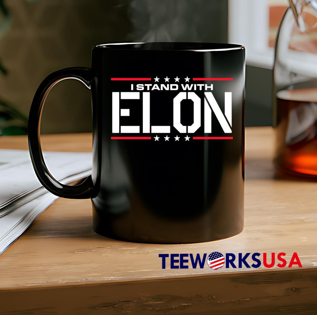 I Stand With Elon - Adult & Kids T-Shirts, Sweatshirts & Hoodies apparel design preview 2