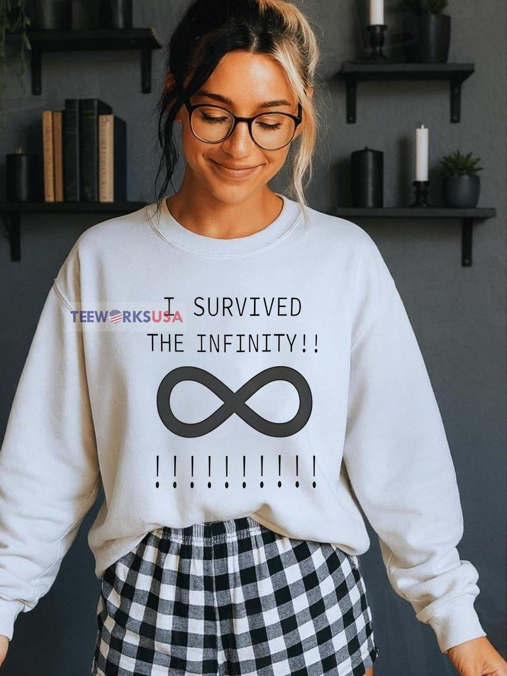 I Survived the Infinity - Adult & Kids T-Shirts, Sweatshirts & Hoodies apparel design preview 5