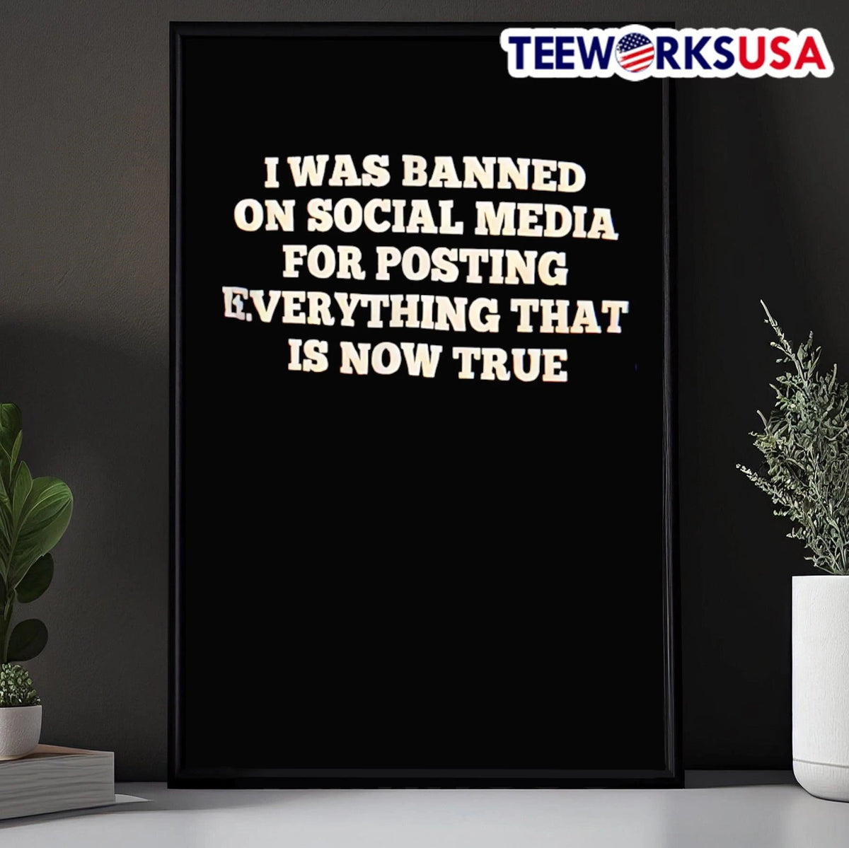 I Was Banned On Social Media For Posting Everything - Adult & Kids T-Shirts, Sweatshirts & Hoodies apparel design preview 5