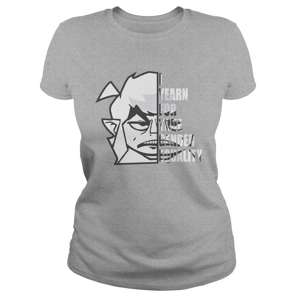 I Yearn For True Gender Equality - Adult & Kids T-Shirts, Sweatshirts & Hoodies apparel design preview 2