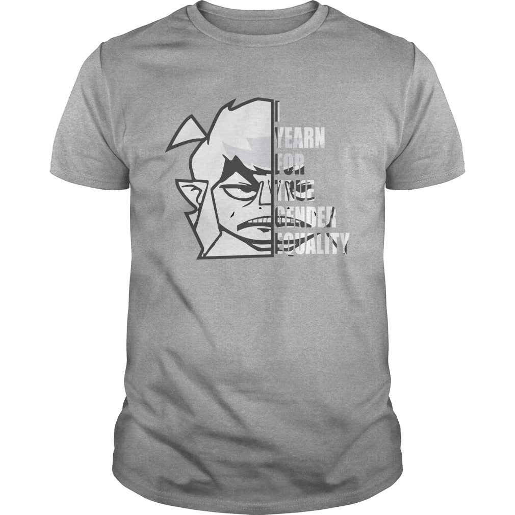 I Yearn For True Gender Equality - Adult & Kids T-Shirts, Sweatshirts & Hoodies apparel design preview 1