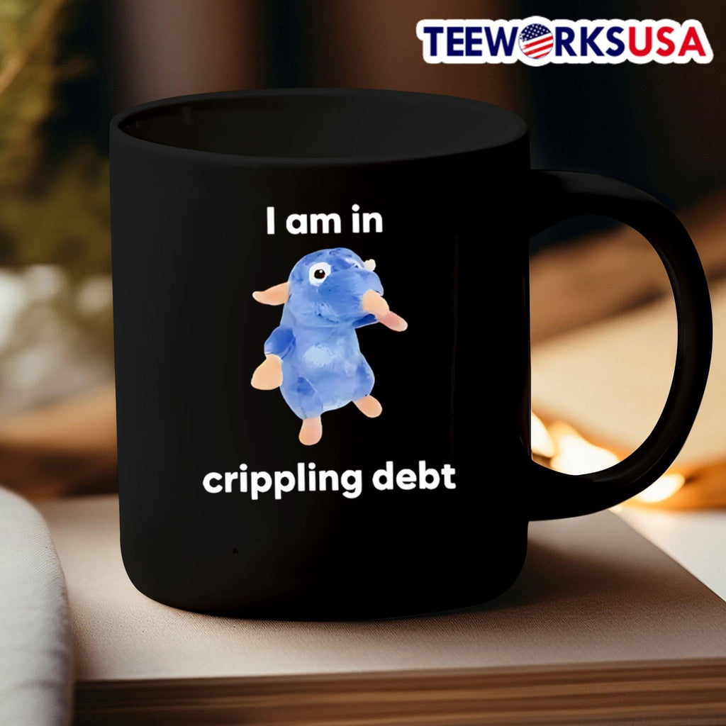 I am in crippling debt - Adult & Kids T-Shirts, Sweatshirts & Hoodies apparel design preview 3