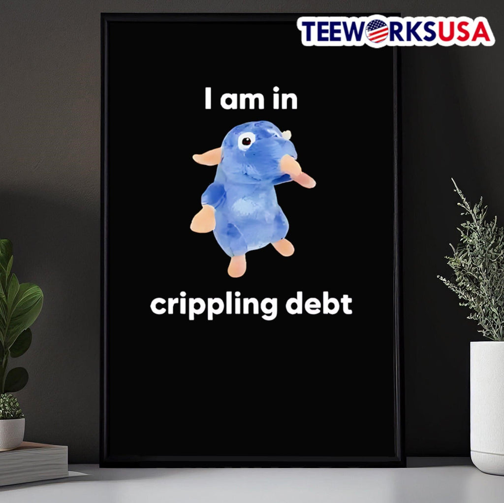 I am in crippling debt - Adult & Kids T-Shirts, Sweatshirts & Hoodies apparel design preview 5