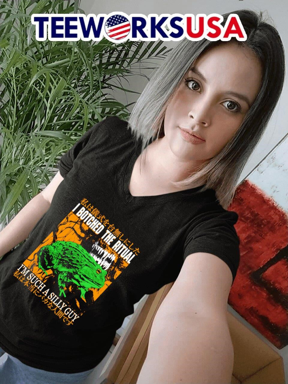 I botched the ritual I'm such a silly guy - Adult & Kids T-Shirts, Sweatshirts & Hoodies apparel design preview 7