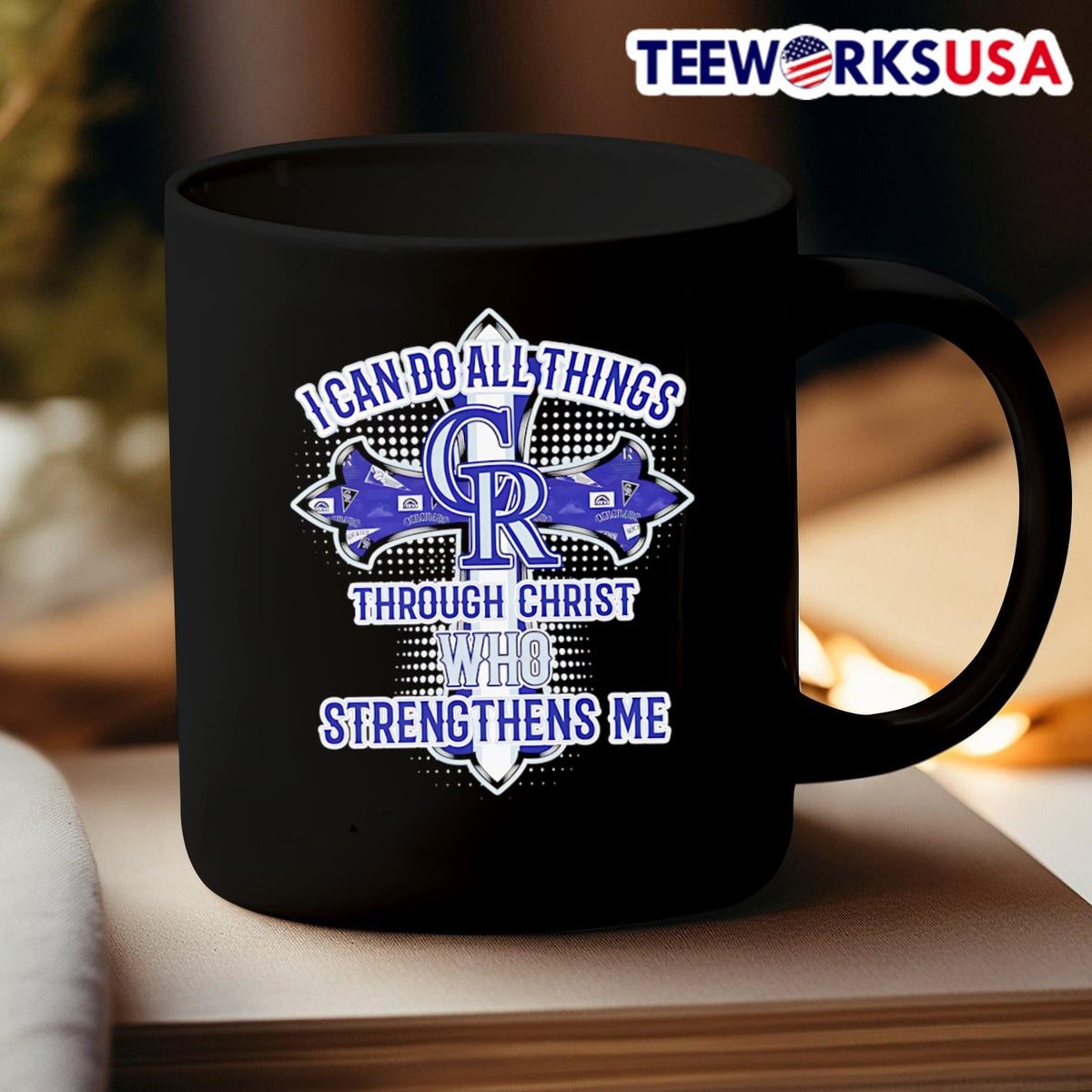 I can do all things through Christ who strengthens me - Adult & Kids T-Shirts, Sweatshirts & Hoodies apparel design preview 3