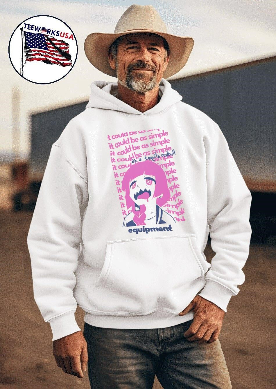 I could be as simple equipment - Adult & Kids T-Shirts, Sweatshirts & Hoodies apparel design preview 2