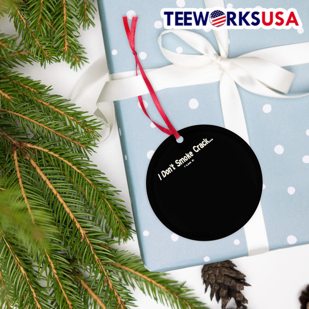 I don't smoke crack lick it - Adult & Kids T-Shirts, Sweatshirts & Hoodies apparel design preview 4