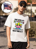 I don't suffer with depression I'm actually getting - Adult & Kids T-Shirts, Sweatshirts & Hoodies apparel design preview 1