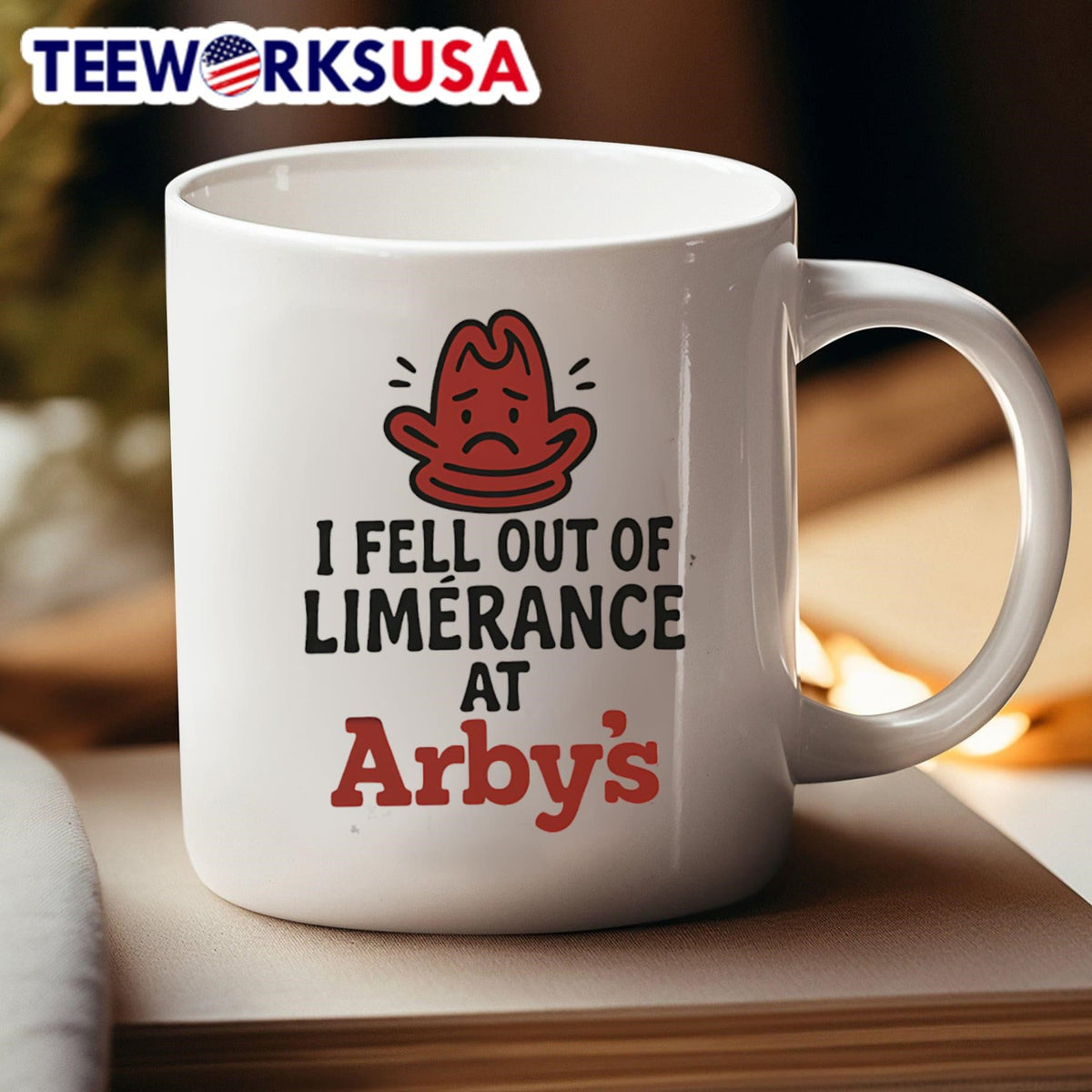 I fell out of limerance at Arby's - Adult & Kids T-Shirts, Sweatshirts & Hoodies apparel design preview 4
