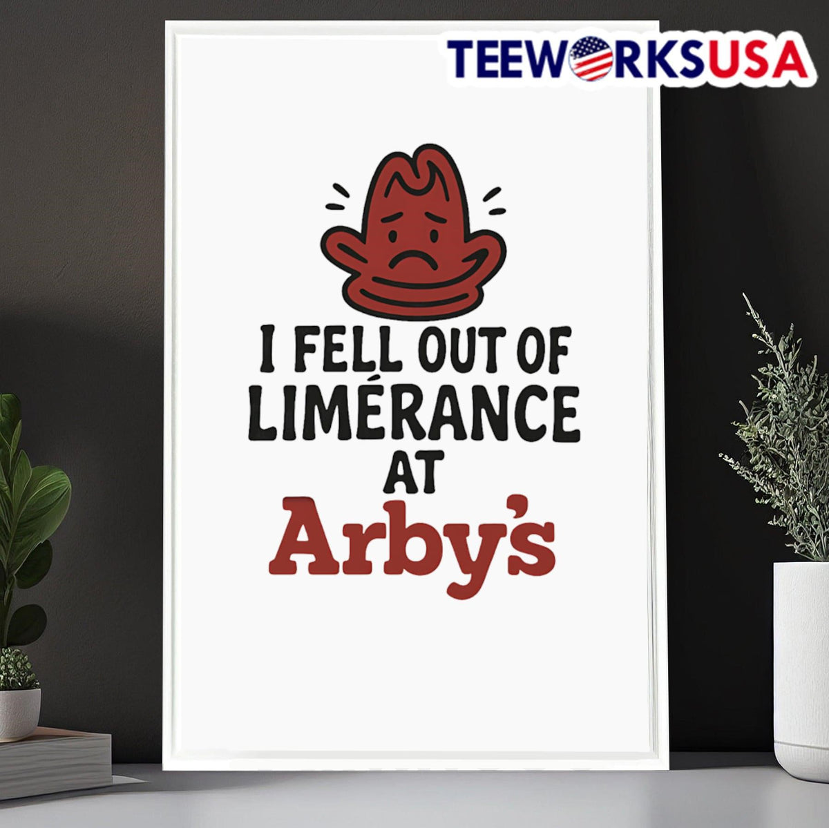 I fell out of limerance at Arby's - Adult & Kids T-Shirts, Sweatshirts & Hoodies apparel design preview 6