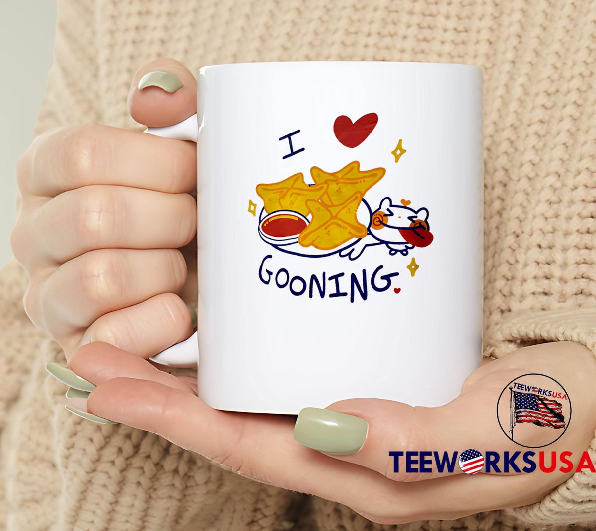 I love Gooning - Adult & Kids T-Shirts, Sweatshirts & Hoodies apparel design preview 6