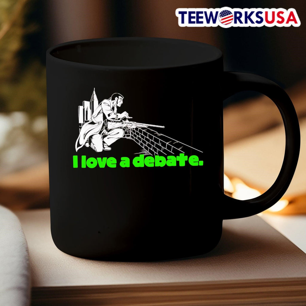 I love a debate - Adult & Kids T-Shirts, Sweatshirts & Hoodies apparel design preview 3