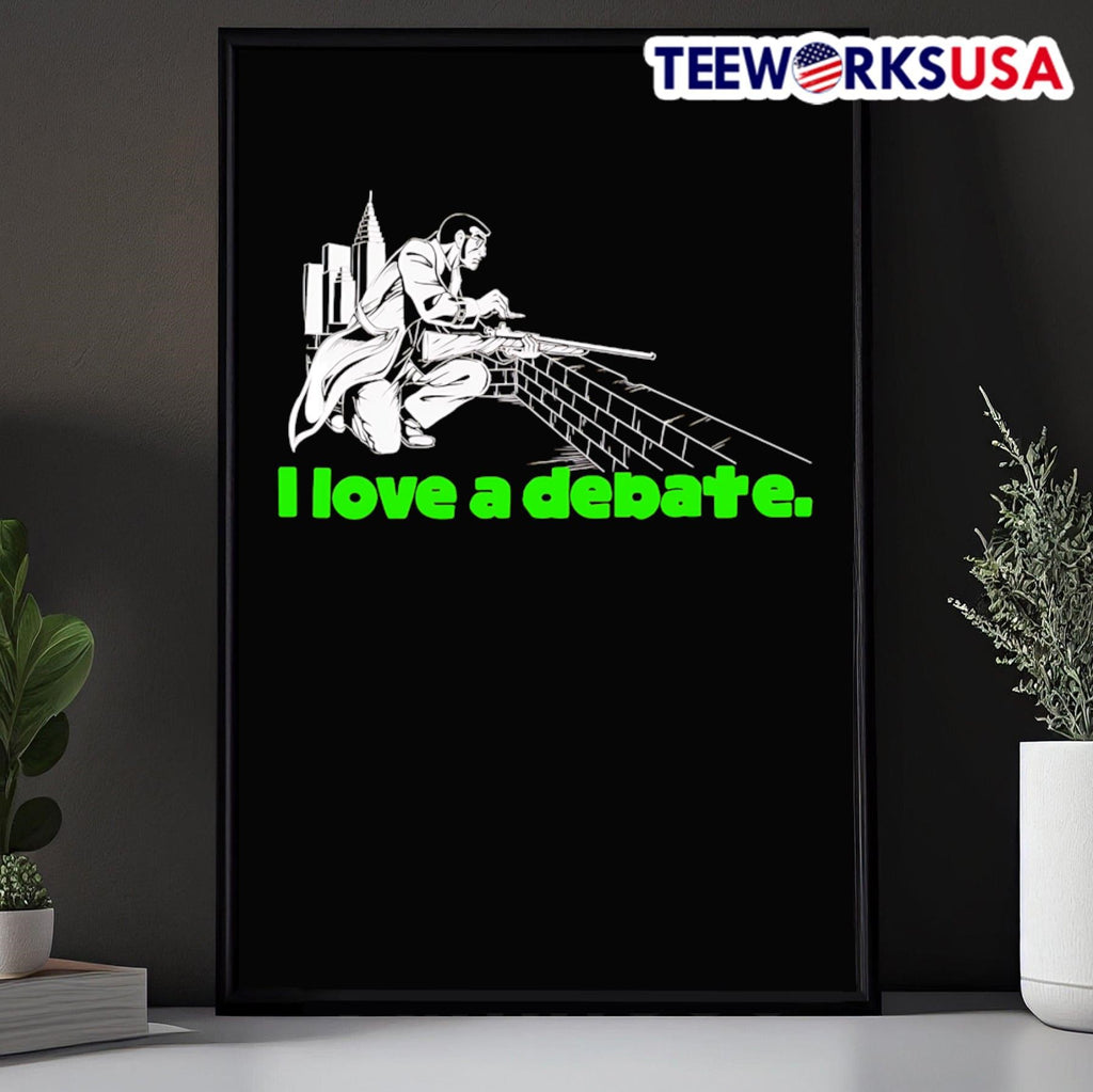 I love a debate - Adult & Kids T-Shirts, Sweatshirts & Hoodies apparel design preview 5